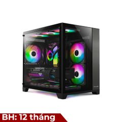 Case VITRA CRYSTAL S1 BLACK M-ATX