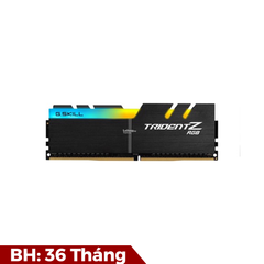 Ram G.Skill TRIDENT Z RGB - 8GB (1x8G) DDR4 3000GHz-F4-3000C8D-8GTZR