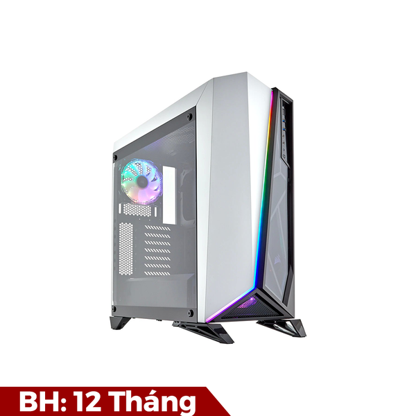 Case Corsair SPEC OMEGA RGB White Tempered Glass Mid Tower Gaming Case