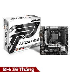 Mainboard ASRock A320M Pro4 - Socket AM4