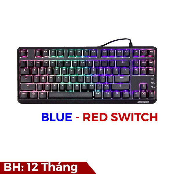 Bàn phím cơ Fuhlen M87S RGB