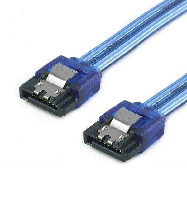 Cáp SATA III UV Blue 6Gbps