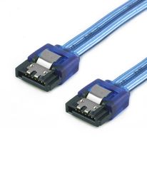 Cáp SATA III UV Blue 6Gbps