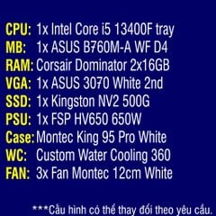 PC tản nước Custom TEKPC W7