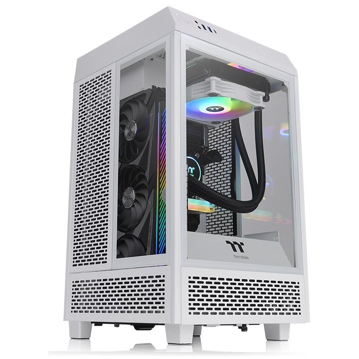 Case ITX Thermaltake The Tower 100 Mini Chassis White