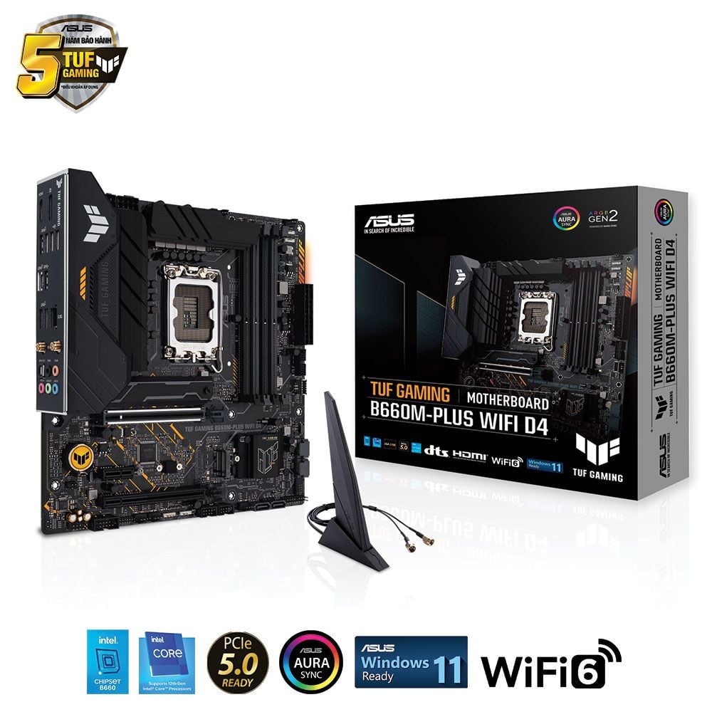 Mainboard ASUS TUF GAMING B660M-PLUS WIFI D4