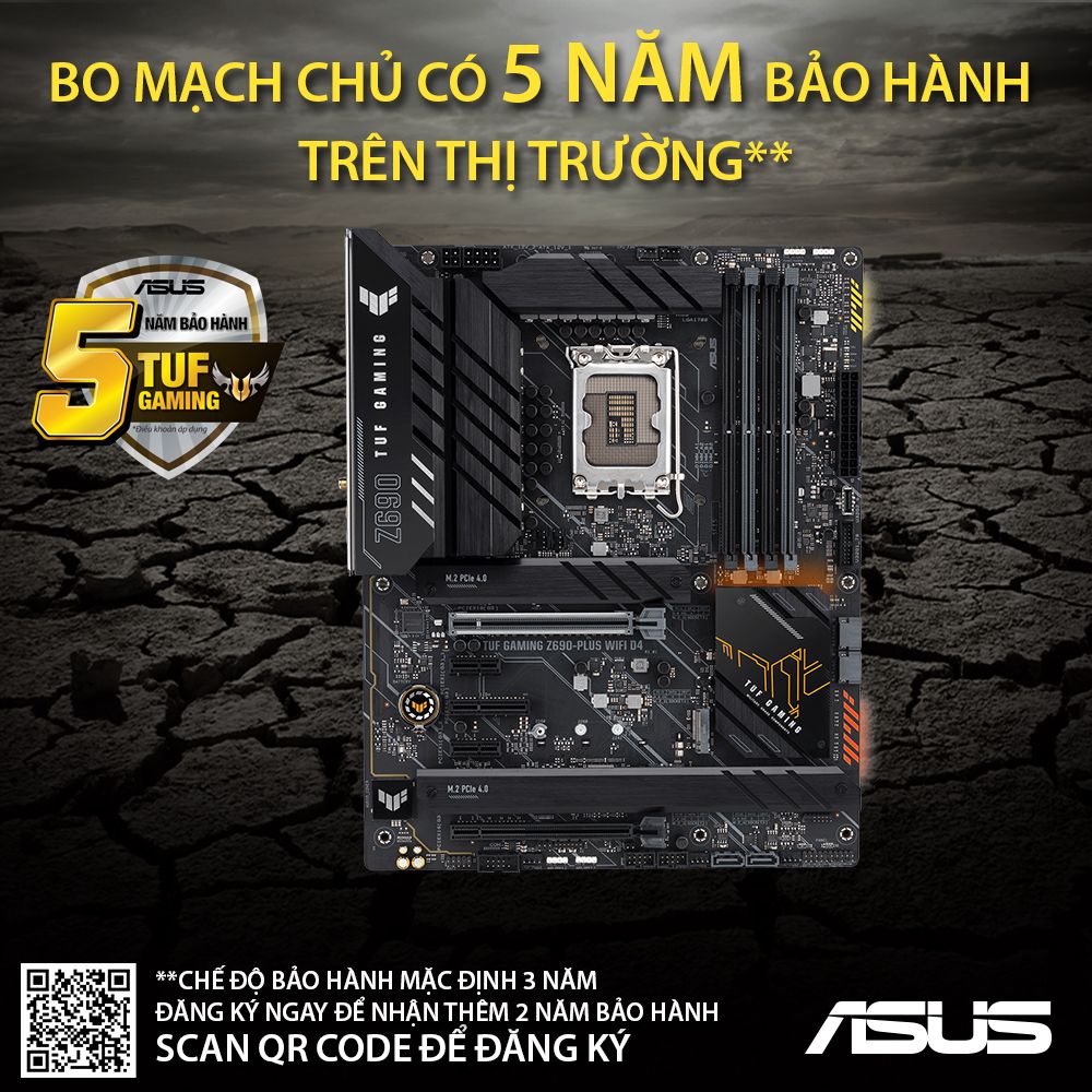 Mainboard ASUS TUF GAMING Z690 PLUS WIFI D4