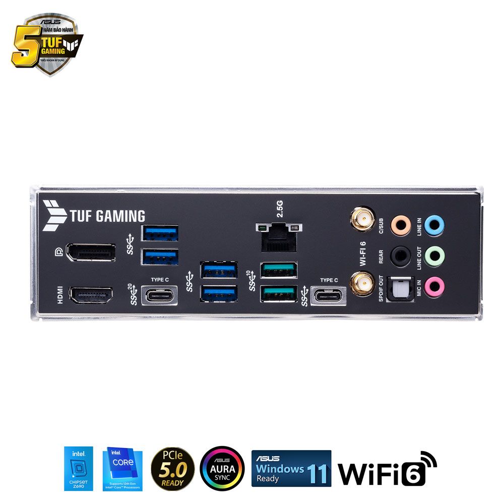 Mainboard ASUS TUF GAMING Z690 PLUS WIFI D4