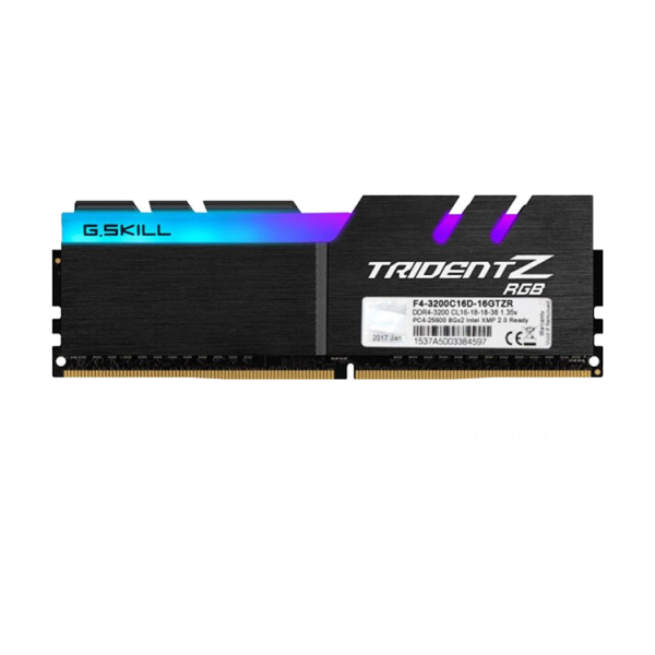 Ram G.Skill TRIDENT Z RGB - 8GB (1x8G) DDR4 3000GHz-F4-3000C8D-8GTZR