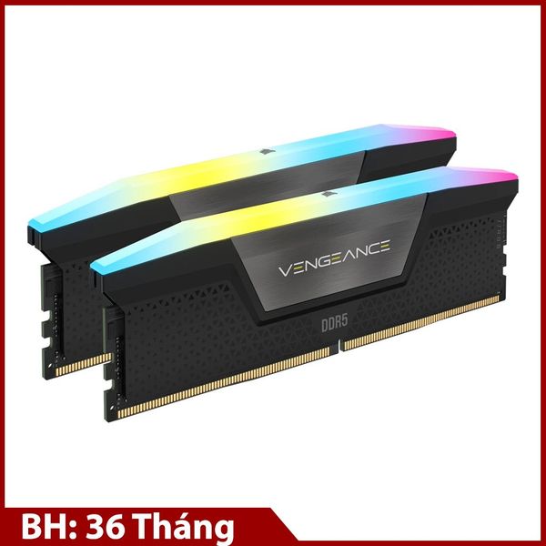 Ram Corsair Vengeance RGB 32GB (2x16GB) 5600 DDR5 (CMH32GX5M2B5600C36)