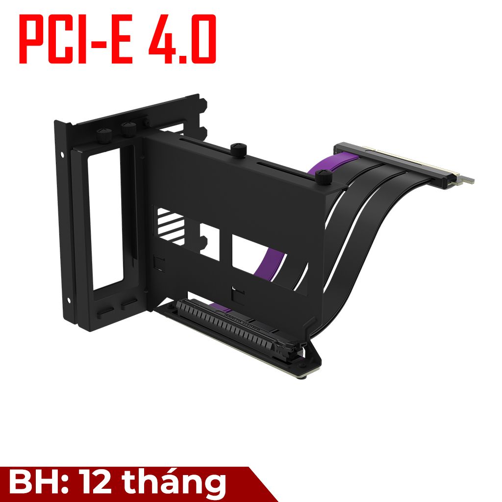 Bộ dựng card PCI-E 4.0 Cooler master Universal Vertical GPU Holder Kit Ver.2