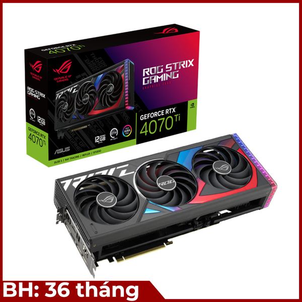 VGA ASUS ROG Strix GeForce RTX 4070Ti OC Edition 12GB