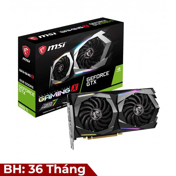 VGA MSI GTX 1660 Ti GAMING X 6G