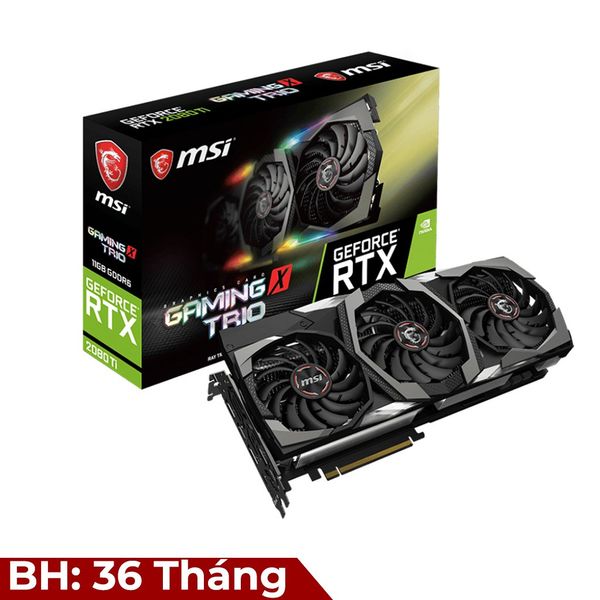 VGA MSI RTX 2080Ti GAMING X TRIO 11G