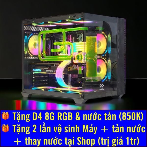 PC tản nước Custom TEKPC W2