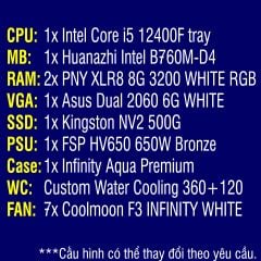 PC tản nước Custom TEKPC W4