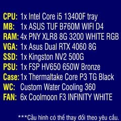 PC tản nước Custom TEKPC W5