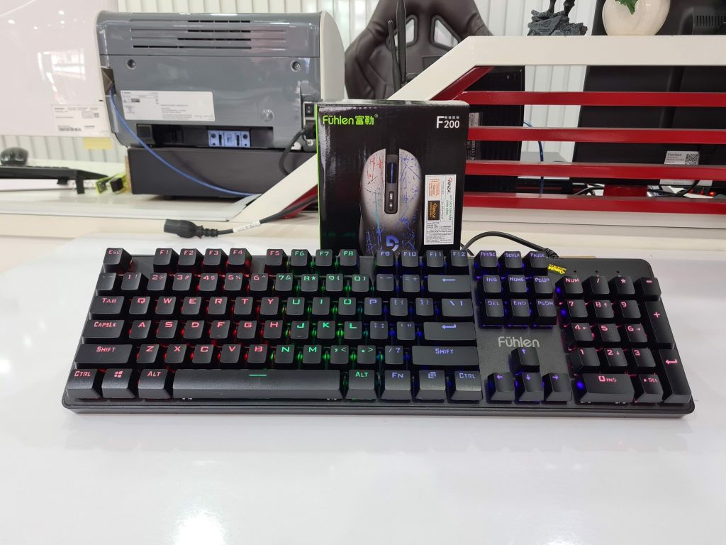 Chuột Gaming Fuhlen F200 led Rainbow