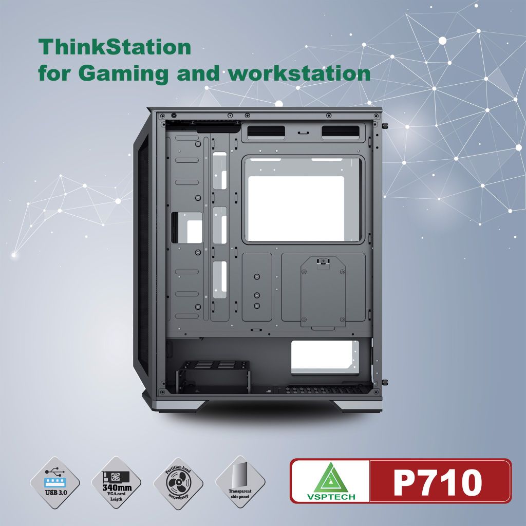 Case VSP Gaming  Thinkstation P710