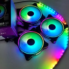 Fan Cooler Master MF120 Halo 3 in 1 (Bộ 3 fan)