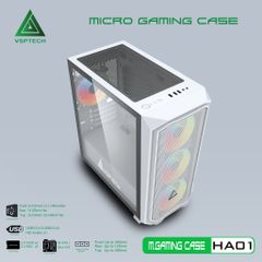 Case VSP HA01 Back - White - Pink