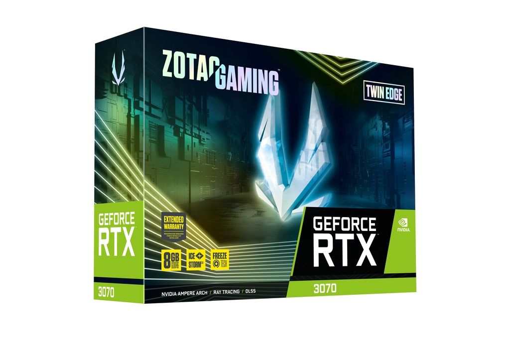VGA ZOTAC GAMING GeForce RTX 3070 Twin Edge