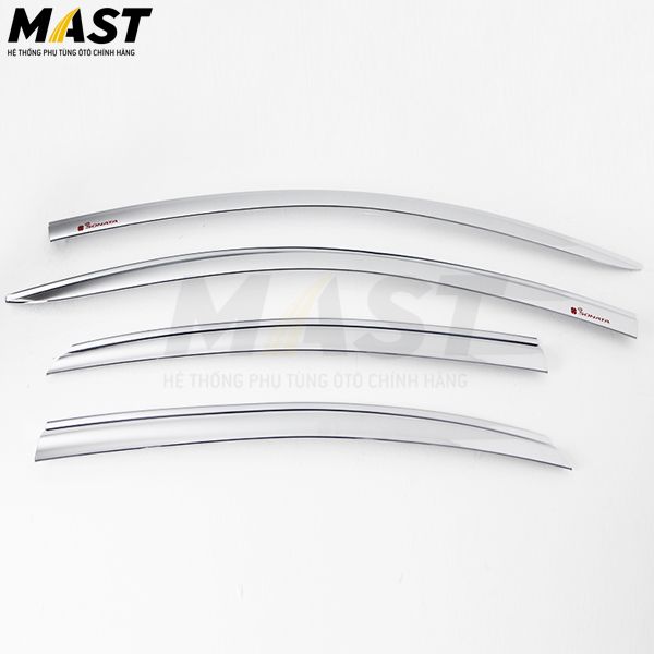 Chắn mưa chrome (4 pcs) dùng xe Sonata 14