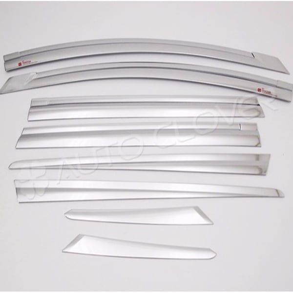 Chắn mưa chrome (8 pcs)