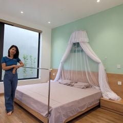 Màn công chúa- 1 lớp- Trắng
