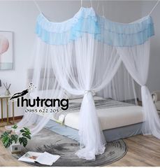 Màn ngủ treo kiểu công chúa xẻ 4 cửa