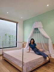 Màn công chúa- 1 lớp- Trắng
