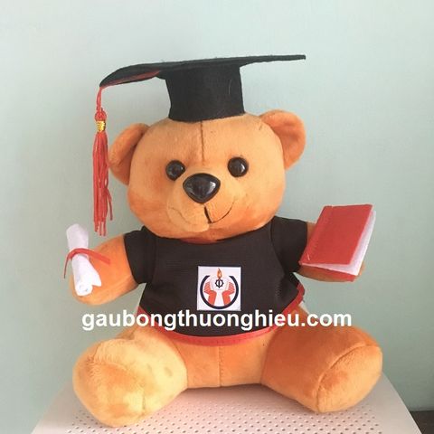  Gấu tốt nghiệp in logo Đại học Sư phạm Kỹ thuật 