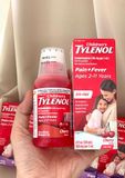 Tylenon Siro giảm đau hạ sốt cho trẻ 2-11 tuổi Children’s Tylenol Pain Fever 120ml của Mỹ.
