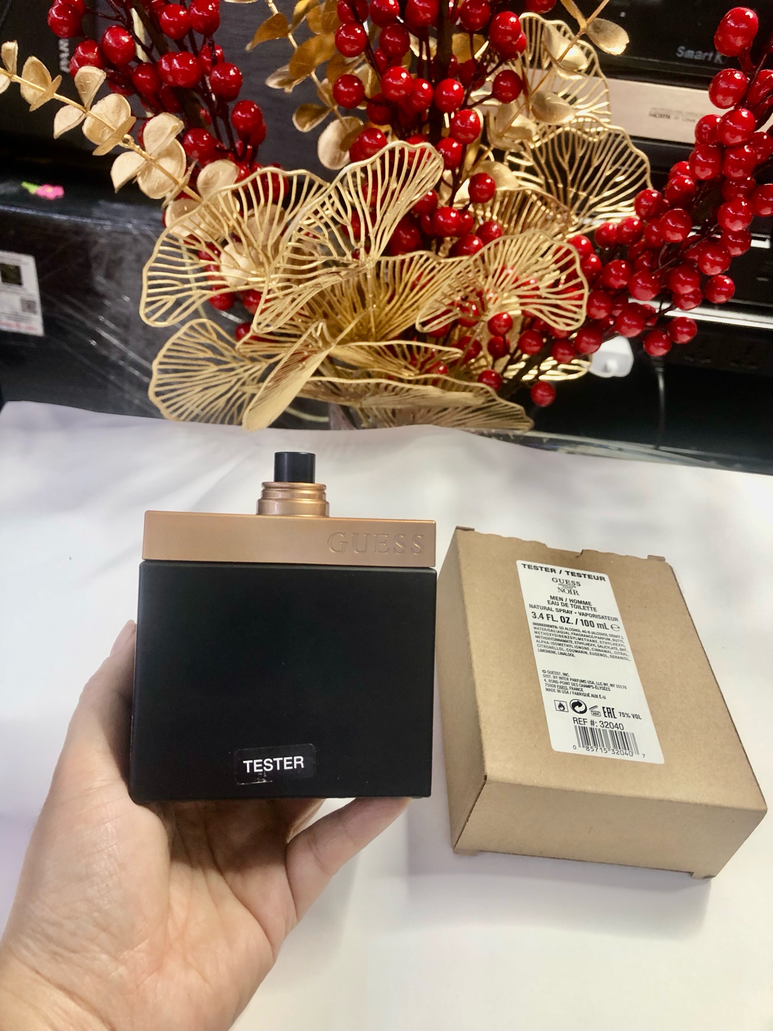 Seductive Homme Noir Eau De Toilette Guess Noir Cologne Men