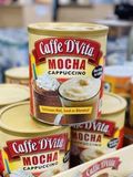 Bột cà phê hòa tan Caffe D’Vita Mocha Cappuccino 1.8kg Mỹ .( das 5/2022)