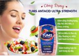 viên nhai Kẹo ngậm Tums Extra Strength 750mg hỗ trợ các vấn đề về bao tử hộp 100 viên của Mỹ. (Das 2024 )