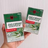 Dầu Khuynh Diệp Con Ó EAGLE BRAND EUCALYPTUS OIL 30ML (2 NẮP).