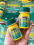 Viên giảm đau và ngăn ngừa đột quỵ, nhồi máu cơ tim Kirkland Low Dose Aspirin 81mg 1hop  365 viên của Mỹ .