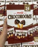 Bánh nấm Meiji CHOCOROOMS hộp 510g 24 gói hàng Mỹ .