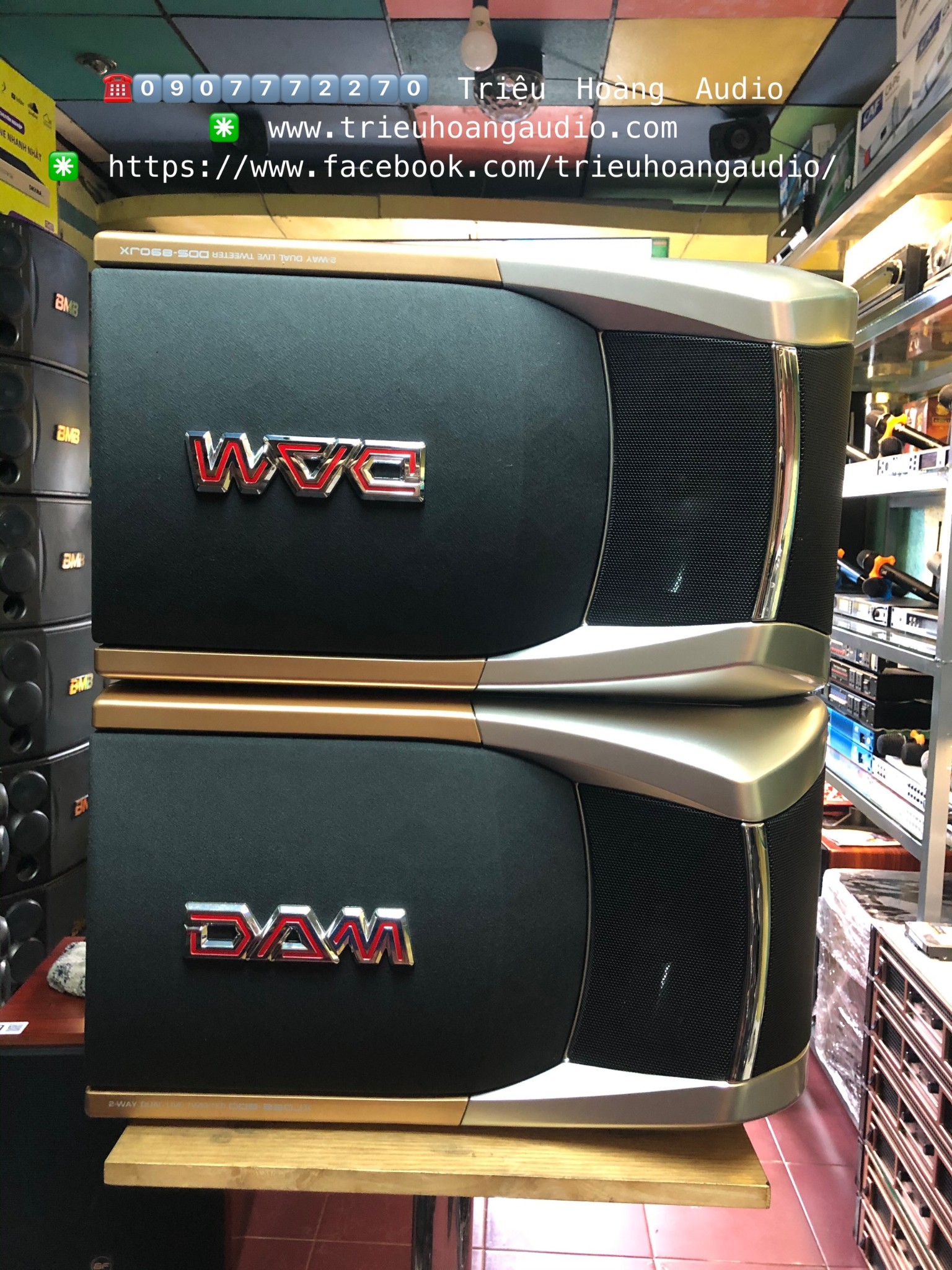 Loa DAM DDS-890JX Chính Hãng Japan
