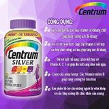 Centrum Vitamin tong hop cho nữ trên 50 tuổi Centrum Silver Women 275  viên của Mỹ