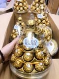 Kẹo Socola Ferrero Rocher Cone 350g  Hình Tháp 28 viên ý