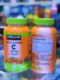 Kẹo Dẻo Bổ Sung Vitamin C Kirkland Adult Gummies C 250mg - 180 Viên mỹ.( mẩu mới ) đas 2022 .