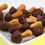 Bánh nấm Meiji CHOCOROOMS hộp 510g 24 gói hàng Mỹ .