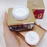 Kem dưỡng nhân sâm MY JIN GOLD KOREA RED GINSENG WHITE CREAM hộp 50ml Hàn Quốc .