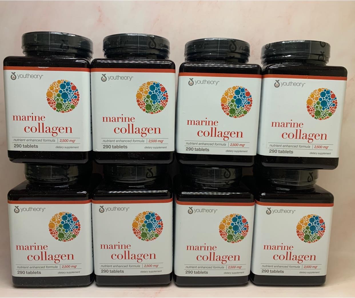 Viên collagen hộp 290 viên hàng mỹ