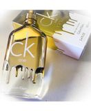 Nước Hoa Unisex Calvin Klein CK One Gold EDT 100ML. ( nam - nữ)