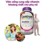 Centrum Vitamin tong hop cho nữ trên 50 tuổi Centrum Silver Women 275  viên của Mỹ