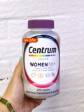 Centrum Vitamin tong hop cho nữ trên 50 tuổi Centrum Silver Women 275  viên của Mỹ