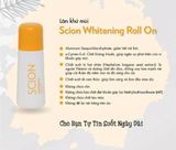 Lăn khử mùi Scion Pure white Roll on NuSkin 75ml ( mẩu mới )